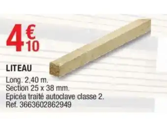 Brico Dépôt Liteau offre