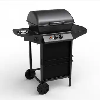 Leroy Merlin Apache: barbecue a gaz. 2 brûleurs, plus brûleur latéral. offre