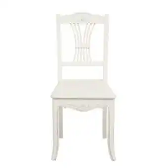 Interior's Chaise en bois blanc - lubéron offre
