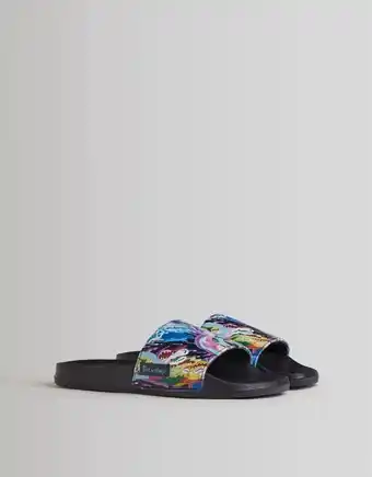 Bershka Sandales rick et morty x bershka homme offre