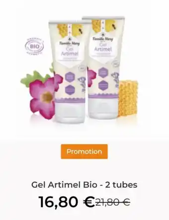 Gel artimel bio - 2 tubes