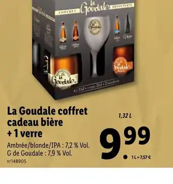 Lidl La Goudale Coffret Cadeau Bière +1 Verre offre
