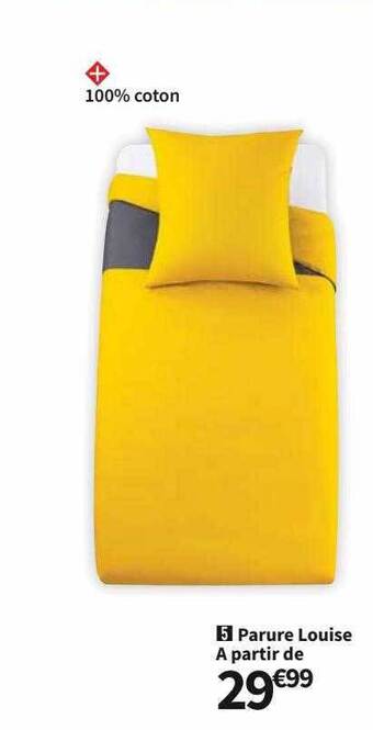 Conforama Parure Louise offre