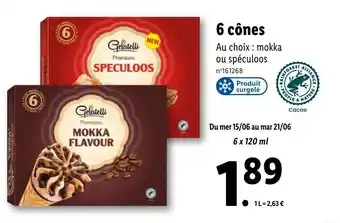 Lidl 6 Cônes offre