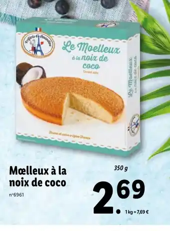 Lidl Mœlleux à La Noix de Coco offre