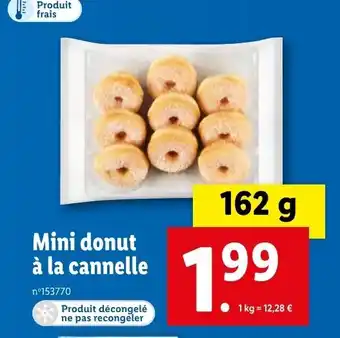 Mini Donut à La Cannelle