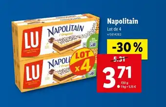 Lidl Napolitain offre