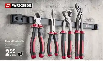 Lidl Pince Clé Ou Tenaille offre