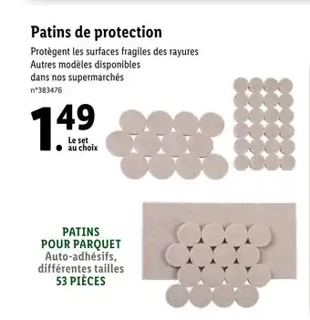 Lidl Patins de Protection offre