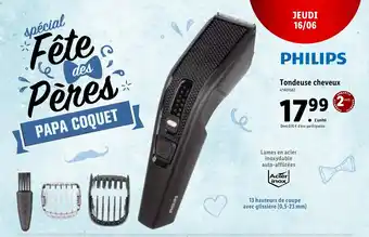 Lidl Philips Tondeuse Cheveux offre