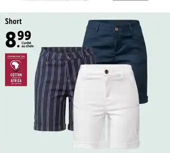 Lidl Short offre