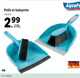 Lidl Pelle Et Balayette offre