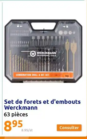 Set de Forets Et d'Embouts Werckmann