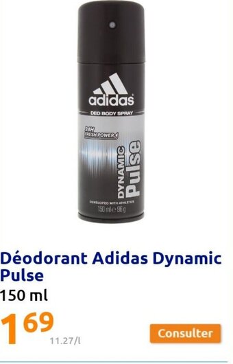 Action Déodorant Adidas Dynamic Pulse offre