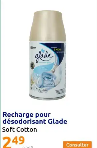 Recharge Pour Désodorisant Glade