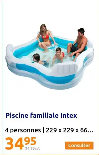 Action Piscine Familiale Intex offre