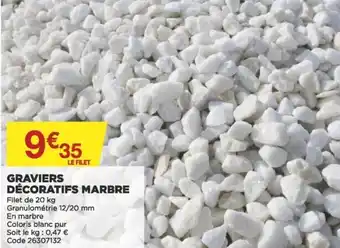 Graviers Décoratifs Marbre