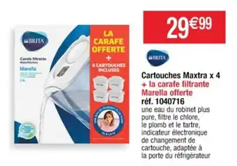 Cora x Carrefour Cartouches Maxtra x 4 réf. 1040716 offre