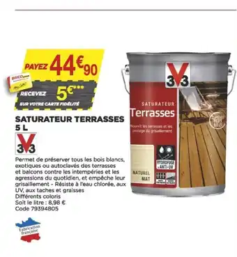 Saturateur Terrasses 5L