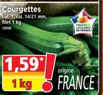 Norma Courgettes offre