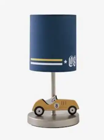 Vertbaudet Lampe de chevet bolide - bleu offre