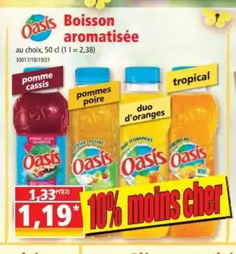 Norma Oasis Boisson Aromatisée offre