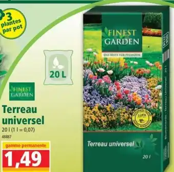 Norma Terreau Universel offre