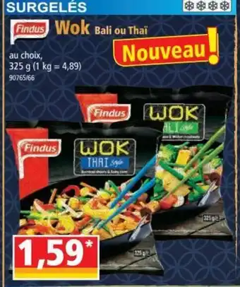 Norma Findus Wok offre