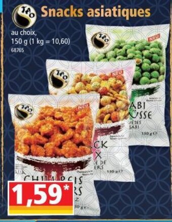 Norma Snacks Asiatiques offre