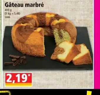 Gâteau marbré