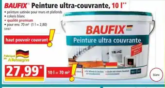 Norma Baufix Peinture Ultra-Couvrante 10I offre