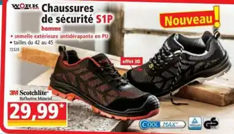 Chaussures de Sécurité S1P