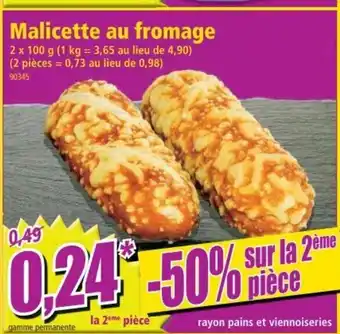 Norma Malicette Au Fromage offre