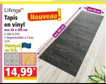 Norma Tapis En Vinyl offre