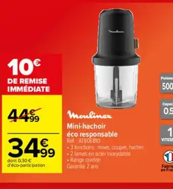 Carrefour Mini-Hachoir éco Responsable offre