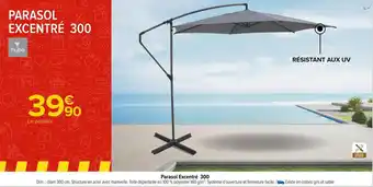Carrefour Hyba parasol excentré 300 offre