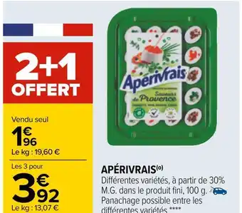 Carrefour Apérivrais apérivrais offre