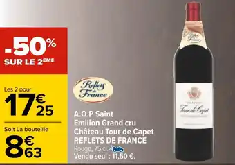 Carrefour Château tour de capet a.o.p saint emilion grand cru offre