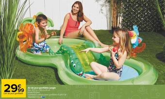 Carrefour Air de jeux gonflable jungle offre