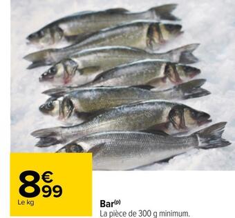 Carrefour Bar offre