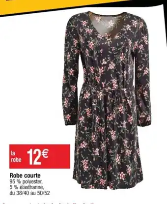 Cora x Carrefour Robe courte offre