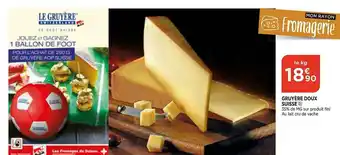 GruyĂšre Doux Suisse