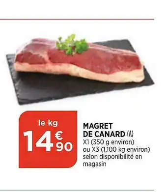 Bi1 Magret De Canard offre