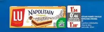 Coccinelle Supermarché LU gateaux fourrés chocolat napolitain l'original offre