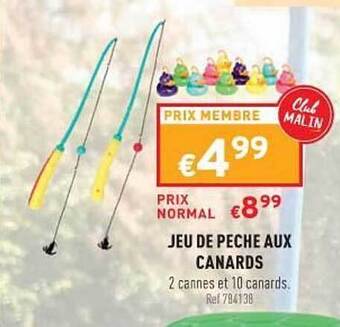Trafic Jeu De Pêche Aux Canards offre