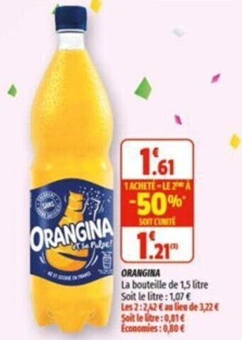 Coccinelle Supermarché Orangina offre
