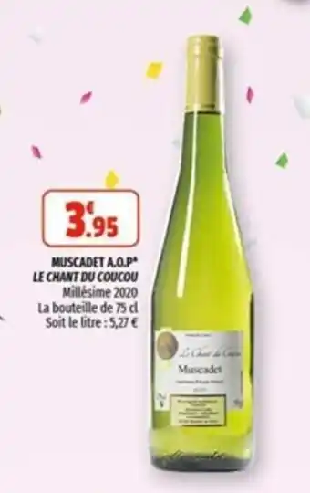 LE CHANT DU COUCOU muscadet A.O.P.