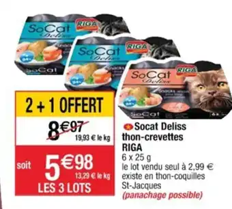 Socat Deliss thon-crevettes RIGA