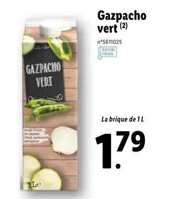 Gazpacho vert