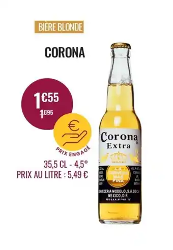 Nicolas BIERE BLONDE corona offre